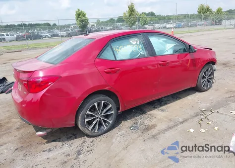2017 Toyota Corolla Se from USA, damaged, VIN 2T1BURHE8HC928450